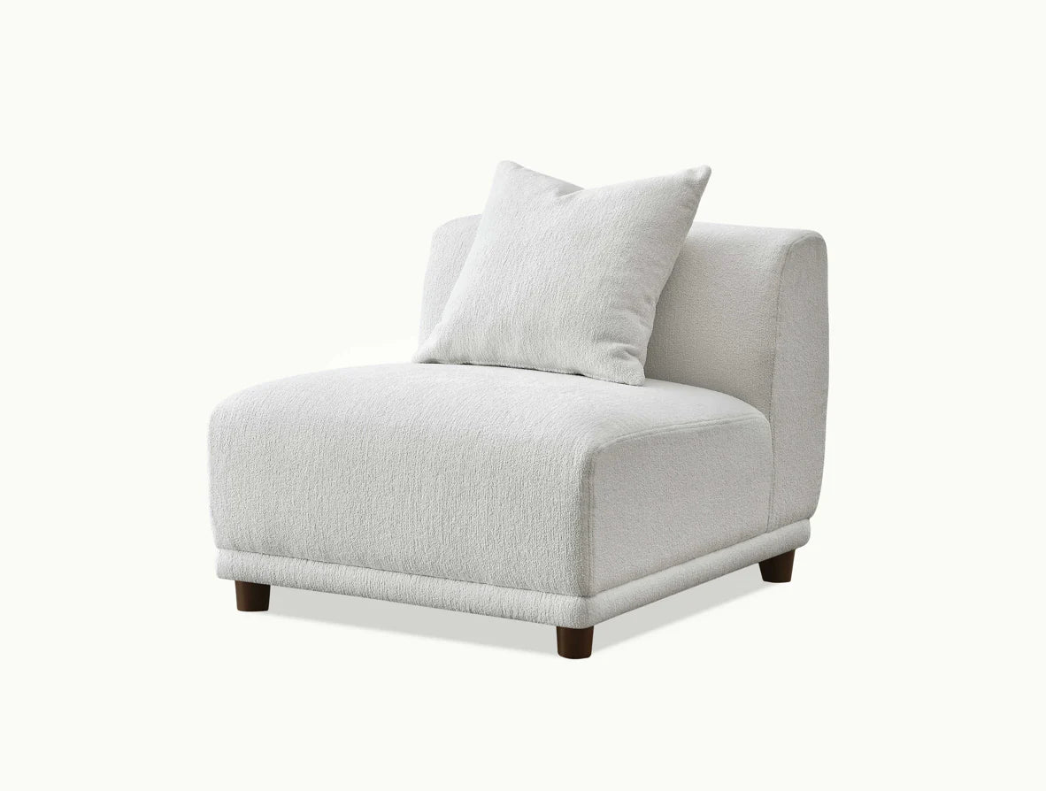Aluxo Cindy Polar Boucle Modular Corner Sofa | 5 Seater